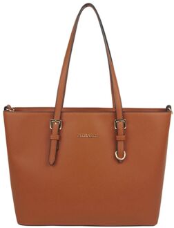 Shoulder Bag Saffiano Camel
