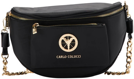 Shoulder Bags Carlo Colucci , Black , Unisex - ONE Size