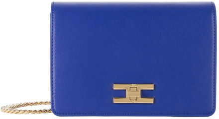 Shoulder Bags Elisabetta Franchi , Blue , Dames - ONE Size
