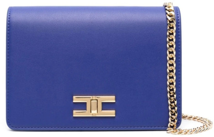 Shoulder Bags Elisabetta Franchi , Blue , Dames - ONE Size