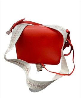 Shoulder Bags Off White , Red , Dames - ONE Size