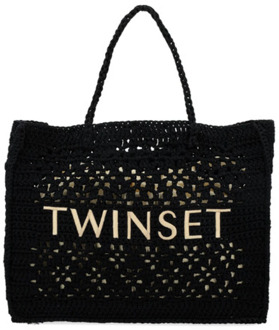 Shoulder Bags Twinset , Black , Dames - ONE Size
