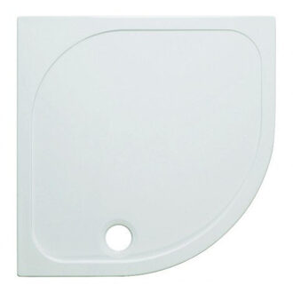 Shower Tray douchebak 80x80x4.5cm kwartrond SR000Q800 wit