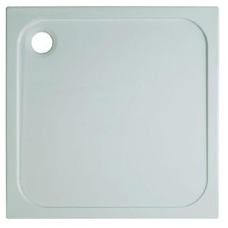 Shower Tray douchebak 80x80x4.5cm vierkant SR000S800 wit