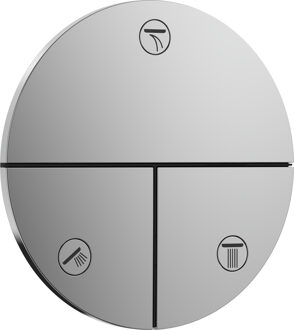 ShowerSelect Comfort S stopkraan inbouw voor 3 functies, chroom