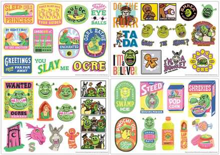 Shrek Tech Sticker Pack