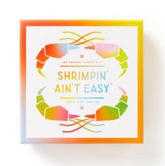 Shrimpin' Ain't Easy Origami Kit - Brass Brass Monkey