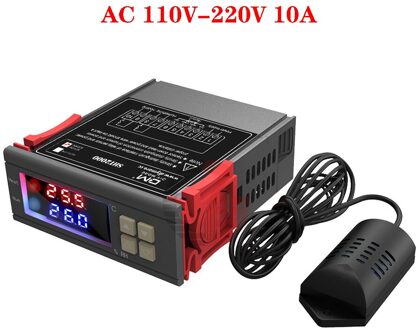 SHT2000 AC110 ~ 220V 10A Digitale Temperatuur Vochtigheid Controlle Hygrometer Thermostaat Sensor Regulator Thermoregulator AC 110V-220V 10A