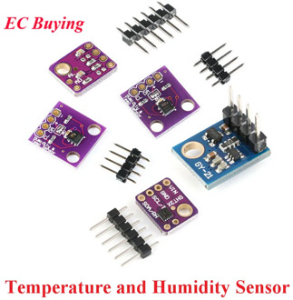 SHT21 SHT30 SHT31 Si7021 Temperature and Humidity Sensor Module IIC I2C HDC1080 GY-213V-HTU21D GY-SHT30-D GY-SHT31-D For Arduino