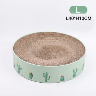 Shuangmao Type Kom Kat Catnip Scratcher Board Nail Schraper Mat Bed Katten Speelgoed Gegolfd Papier Indoor Kitten Sleep Rest Levert wit