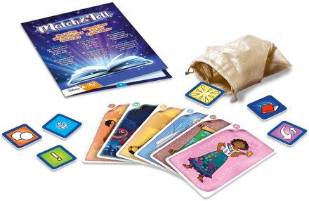 Shuffle Disney Match & Tell Card Game