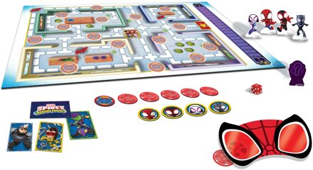 Shuffle Spidey Panic At The Museum Board Game