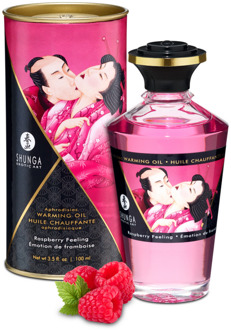Shunga Aphrodisia Olie - Raspberry Feeling - 3,5 fl oz / 100 ml