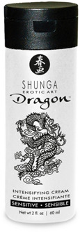 Shunga Dragon Sensitive Cream - 2 fl oz / 60 ml