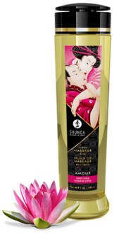 Shunga Erotic Massage Oil - Sweet Lotus - 8 fl oz / 240 ml