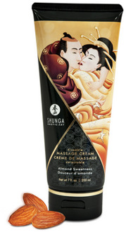 Shunga Kissable Massage Cream - Almond Sweetness - 7 floz / 200 ml