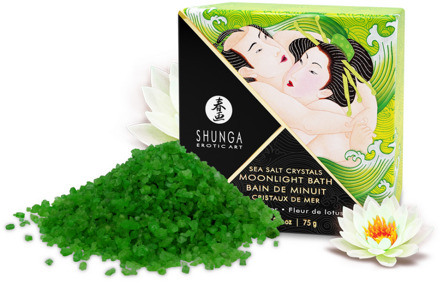 Shunga Mini Oriental Crystals Badzout - Lotus Bloem - 2,65 oz / 75 gr