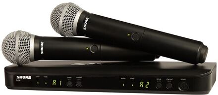 Shure BLX288E/PG58-K14 draadloos handheld systeem (614 - 638 MHz)