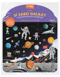 Si Sabo Galaxy: A Bilingual Reusable Sticker Play Set - Si Sabo Kids - Mike Alfaro