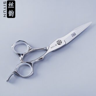 SI YUN 5.5inch (16.50 cm) lengte, Samurai serie SP55 model grind blade, professionele haar schaar