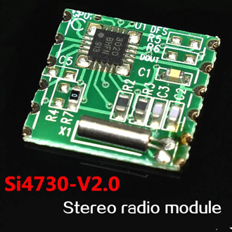 SI4730-V2.0 SI4730 Radio Module Stereo Radio Module FM Radio Module