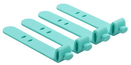 Siancs 4 Stuks Kabelhaspel Oortelefoon MP4 Siliconen Kabel Organisator Draad Gewikkeld Cord Line Opslag Houder Voor Iphone Samsung 2