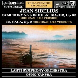 Sibelius: Symphony No. 5, En Saga / Vanska, Lahti Symphony