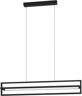 Siberia Hanglamp - LED - 78 cm - Zwart|Wit - Dimbaar