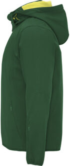 Siberia soft shell-jas voor volwassenen Groen