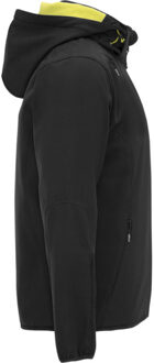 Siberia soft shell-jas voor volwassenen - maat M Zwart