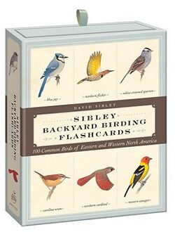 Sibley Backyard Birding Flashcards