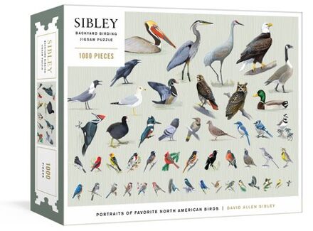 Sibley Backyard Birding Puzzle - Sibley Birds - David Allen Sibley