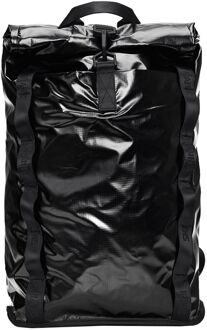 Sibu Rolltop Rucksack W3 black Zwart - H 46 x B 30 x D 12 cm