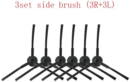 Side Borstel (3 Rechts + 3 Links) voor Ilife A4 A6 A4S V3S V3L V3S Pro V5 V50 V5S V5S Pro X5 T4 X430 X432 X620 X623 reinigingsborstel Deel