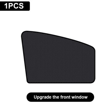 Side Window Zonnescherm Magnetische Voor Rear Window Zonnescherm Gordijn Perspectief Mesh Voor Baby Zon Bescherming Cover Auto Accessoires 1 curved voorkant