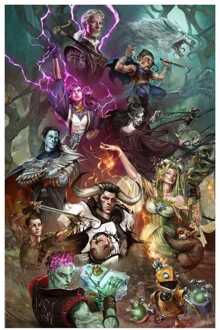 Sideshow Collectibles Critical Role Art Print Bells Hells 41 x 61 cm - unframed