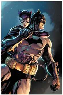 Sideshow Collectibles DC Comics Art Print Batman & Catwoman 61 x 41 cm - unframed