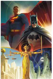 Sideshow Collectibles DC Comics Art Print Batman & Superman: World's Finest 41 x 61 cm - unframed