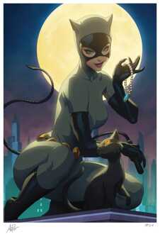Sideshow Collectibles DC Comics Art Print Catwoman: Batman the Animated Series 46 x 61 cm - unframed