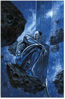 Sideshow Collectibles Marvel Art Print Silver Surfer: Ghost Light 61 x 41 cm - unframed