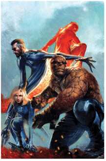 Sideshow Collectibles Marvel Art Print The Fantastic Four 41 x 61 cm - unframed