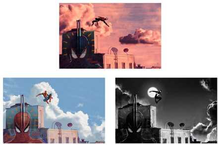Sideshow Collectibles Marvel Set of 3 Art Prints Spider-Man 30 x 46 cm - unframed