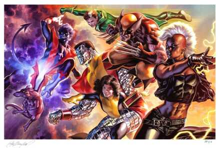 Sideshow Collectibles Marvel X-Men Art Print The X-Men by Felipe Massafera 46 x 66 cm - unframed