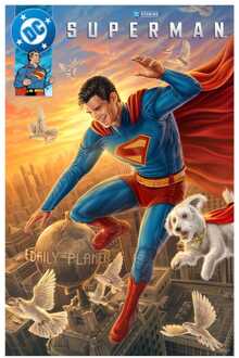 Sideshow Collectibles Superman (2025) DC Comics Art Print Superman: A Symbol of Hope 41 x 61 cm - unframed