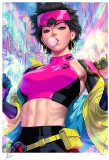 Sideshow Collectibles X-Men Marvel Art Print Jubilee 46 x 61 cm - unframed