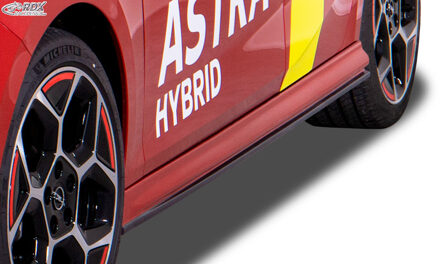 Sideskirts passend voor Opel Astra L Hatchback 2021- 'Edition' (ABS) RDSOP65