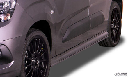 Sideskirts passend voor Opel Combo MPV 2018- 'Edition' (ABS) RDSOP63