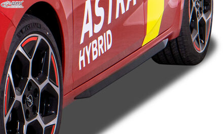 Sideskirts 'Slim' passend voor Opel Astra L Hatchback 2021- (ABS zwart glanzend) RDSOP64