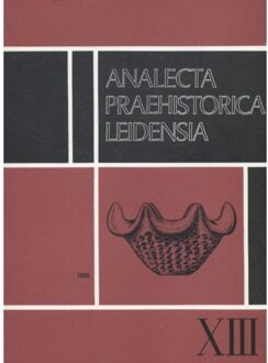 Sidestone Press Analecta praehistorica Leidensia XIII - Boek Sidestone Press (9081810960)