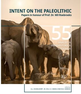 Sidestone Press Intent On The Paleolithic - Analecta Praehistorica Leidensia